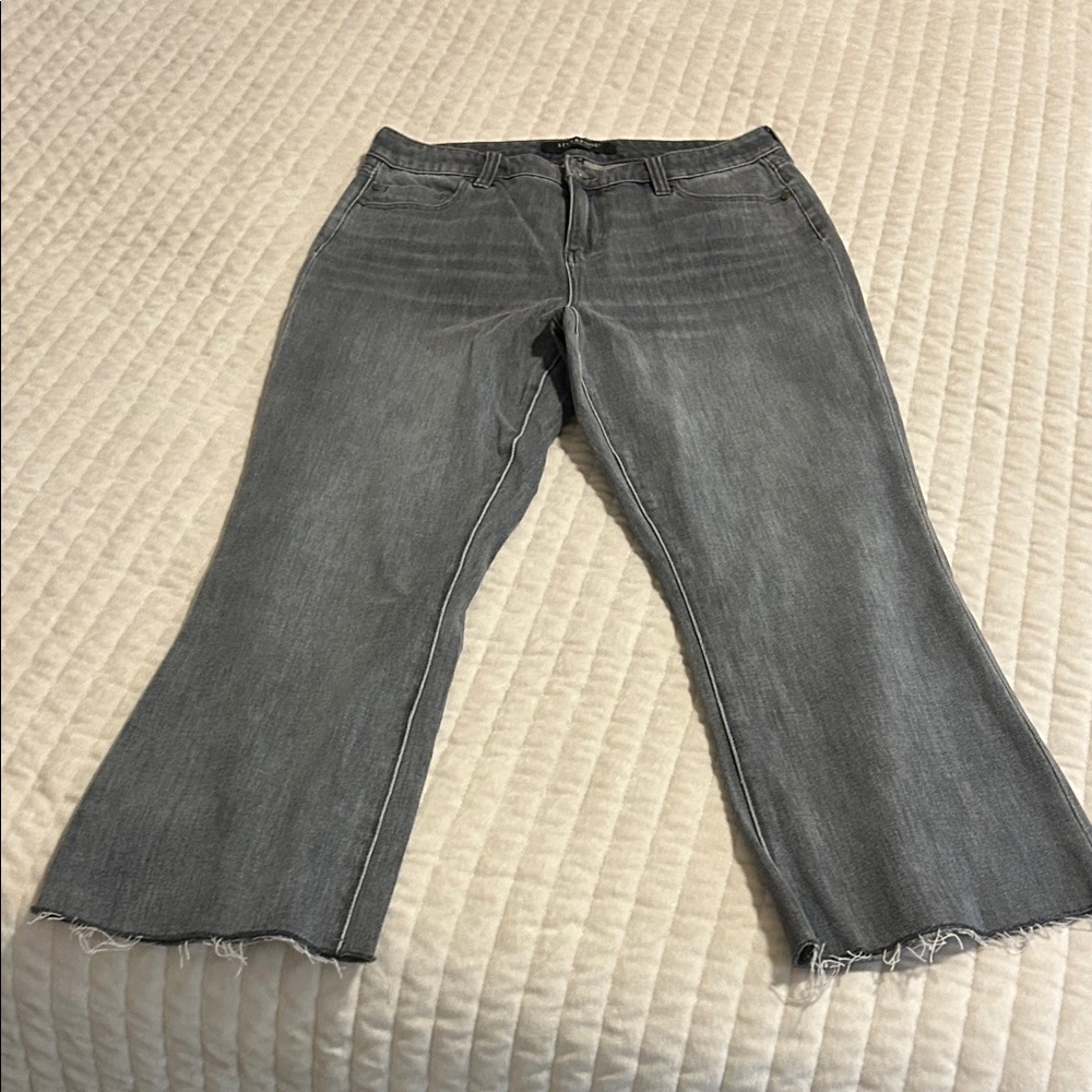 Liverpool Women's Charcoal Flare Jeans